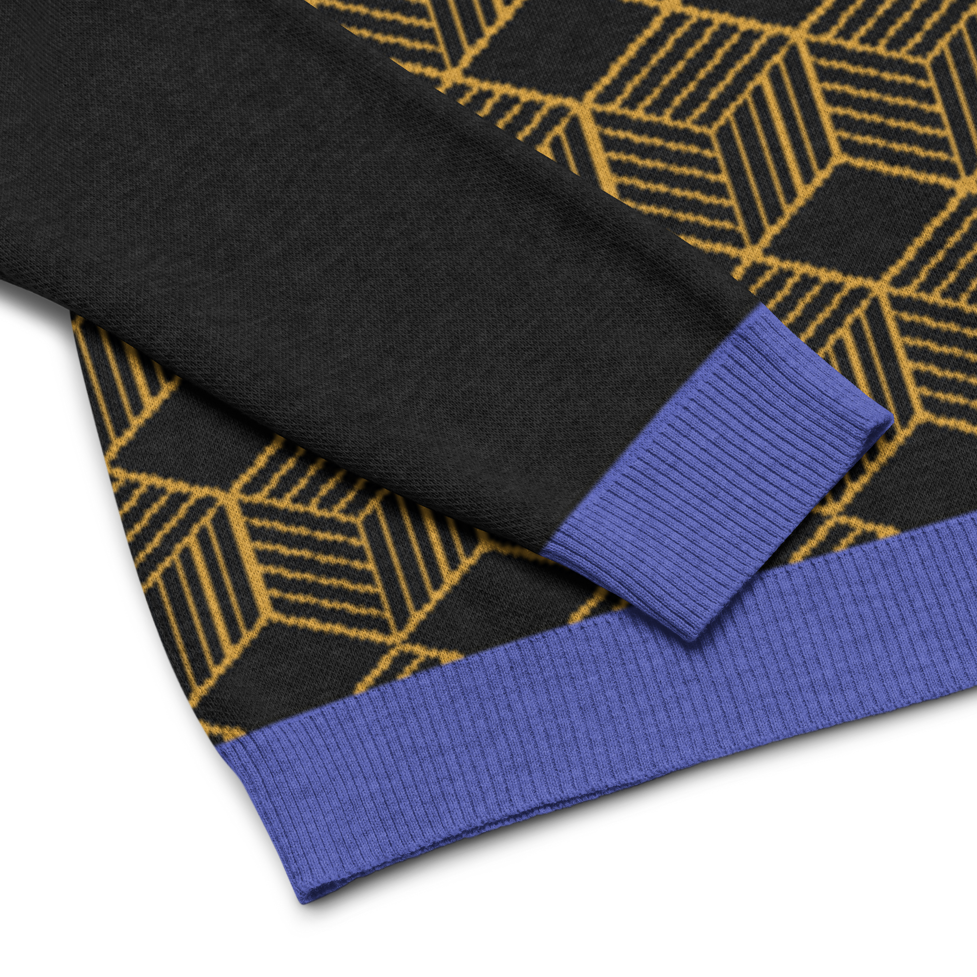 Kubus Crewneck Sweater jacquardknit